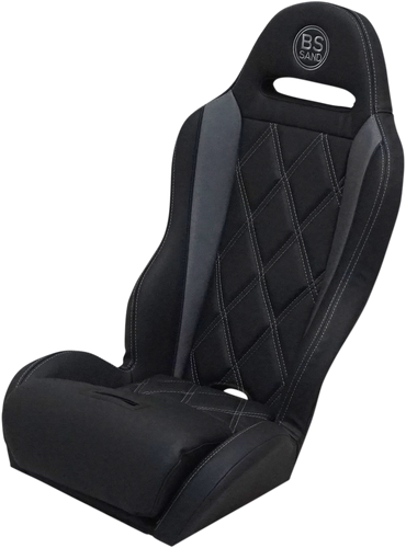 Performance Seat - Big Diamond - Black/Gray - Polaris - 12-21 - Lutzka's Garage