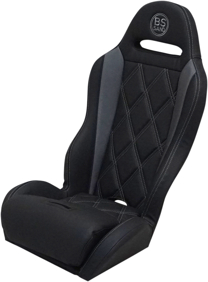 Performance Seat - Big Diamond - Black/Gray - Polaris - 12-21 - Lutzka's Garage