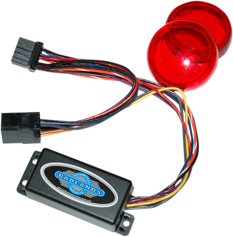 Plug-In Illuminator with Red Lenses - 8 Pin