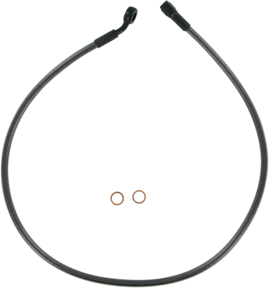 Brake Line - 10 mm-35° - 29" - Black Pearl