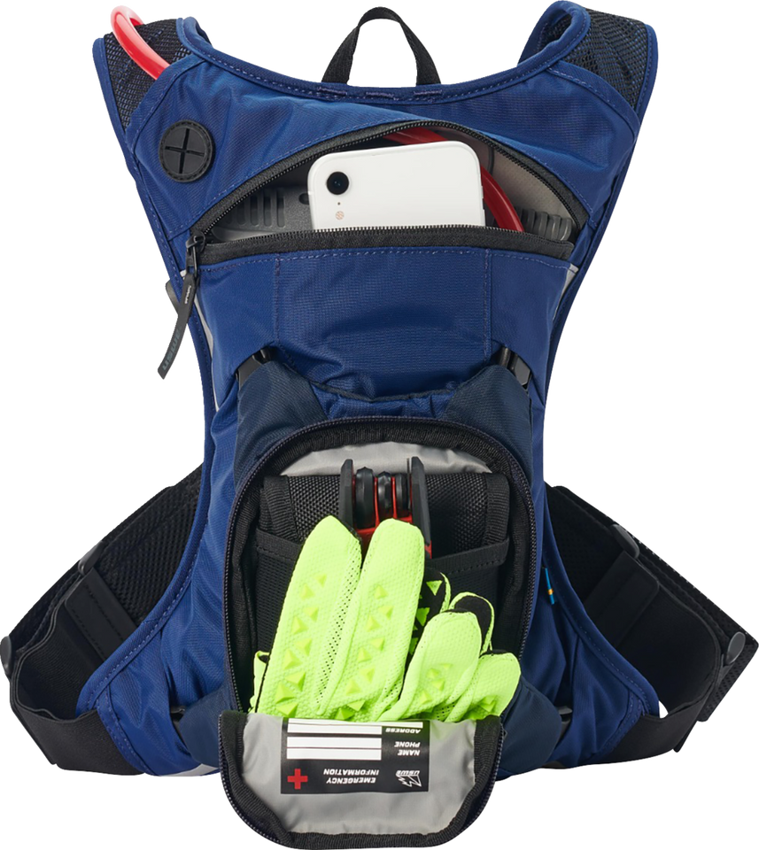 Moto Hydration Pack - 3L - Factory Blue