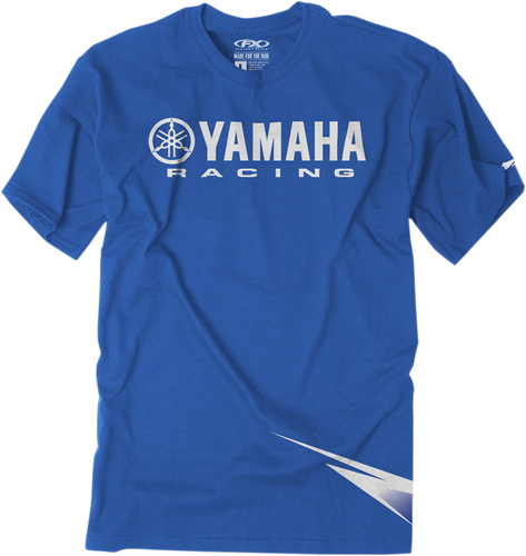 Youth Yamaha Racing Strobe T-Shirt - Blue - Small - Lutzka's Garage