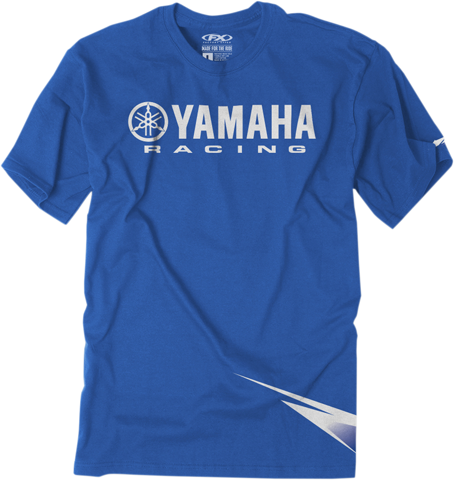 Youth Yamaha Racing Strobe T-Shirt - Blue - Small - Lutzka's Garage