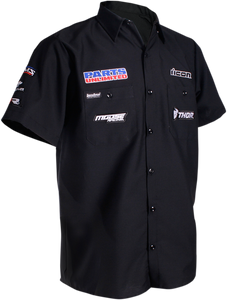 Parts Unlimited Shop Shirt - Black - Small - Lutzka's Garage