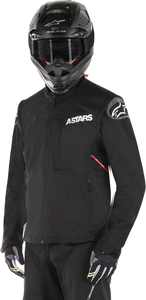 Session Race Jacket - Black/Red - Medium - Lutzka's Garage