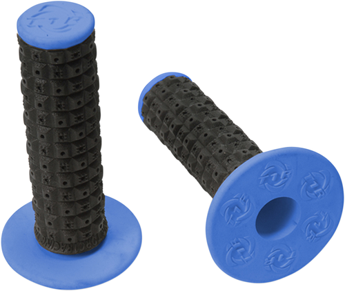 Grips - Enduro - Dual - MX - Black/Blue - Lutzka's Garage