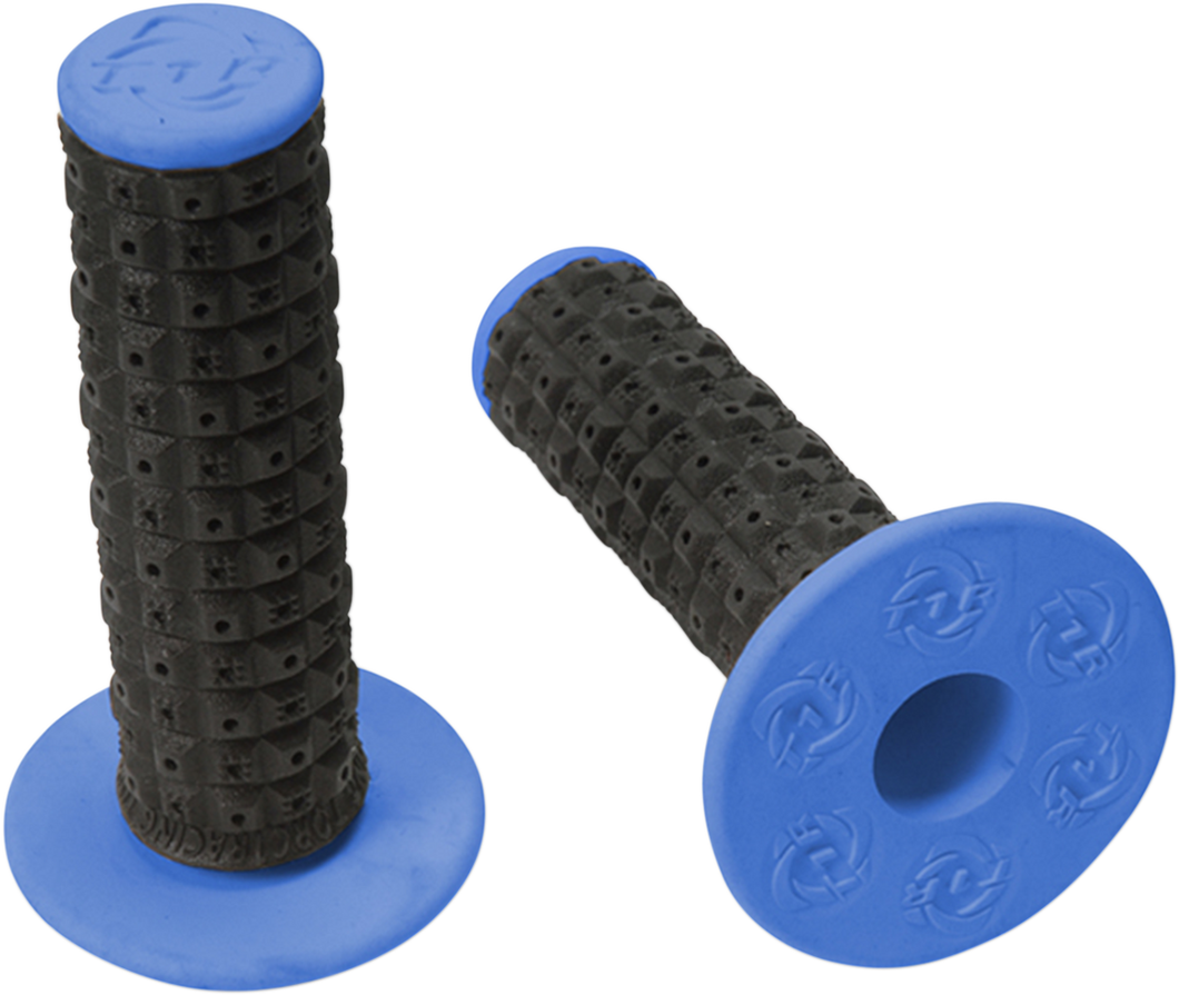 Grips - Enduro - Dual - MX - Black/Blue - Lutzka's Garage