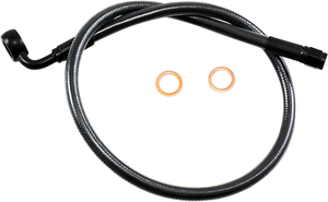 Brake Line - 12mm-90° - 24" - Black Pearl