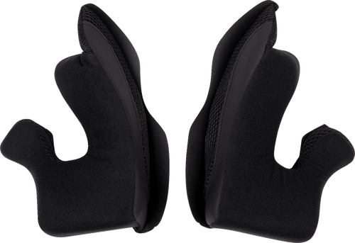 Air Intake Cheek Pads - Black - XS - Lutzka's Garage