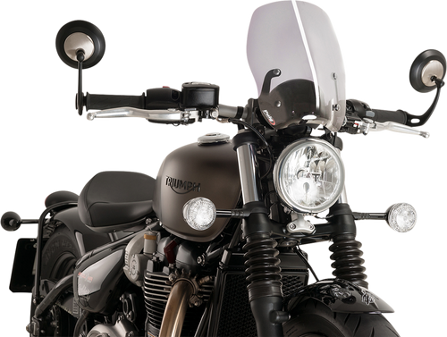 Naked New Generation - Light Smoke - Bonneville Bobber - Lutzka's Garage