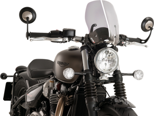 Naked New Generation - Light Smoke - Bonneville Bobber - Lutzka's Garage