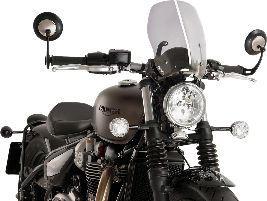 Naked New Generation - Light Smoke - Bonneville Bobber - Lutzka's Garage