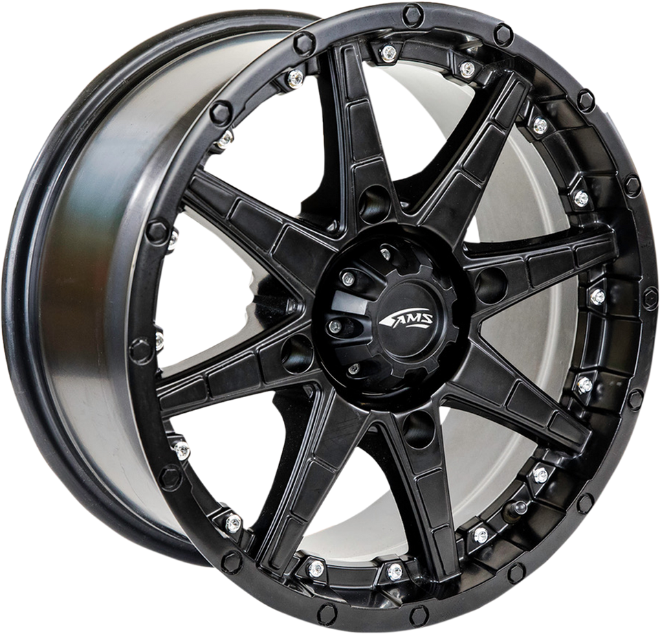 Rolln 105 Wheel - Front/Rear- Black - 14x7 - 4/110 - 5+2