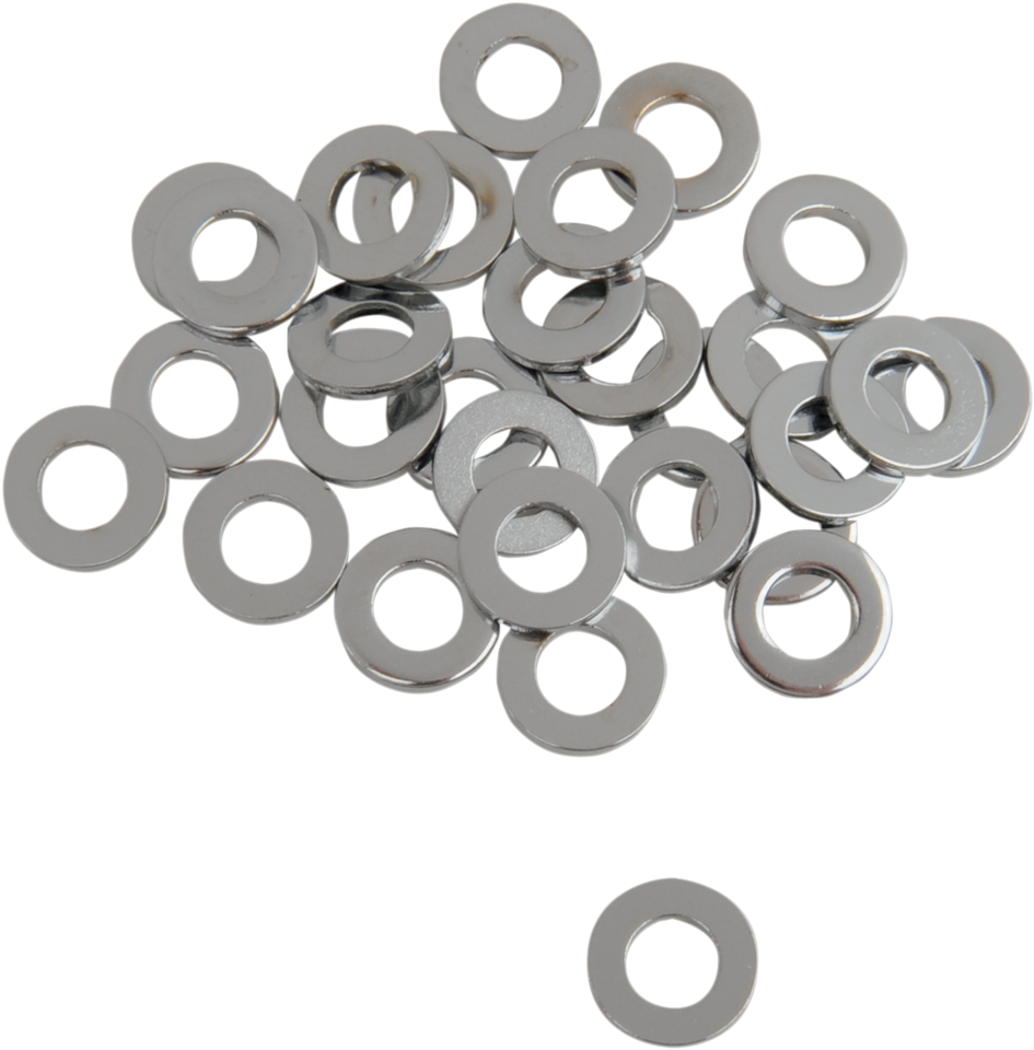 Washers - AN - 7/16" - Chrome - Lutzka's Garage