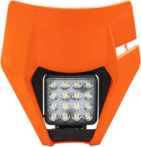 Headlight - VSL - Orange - KTM - Lutzka's Garage