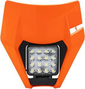 Headlight - VSL - Orange - KTM - Lutzka's Garage