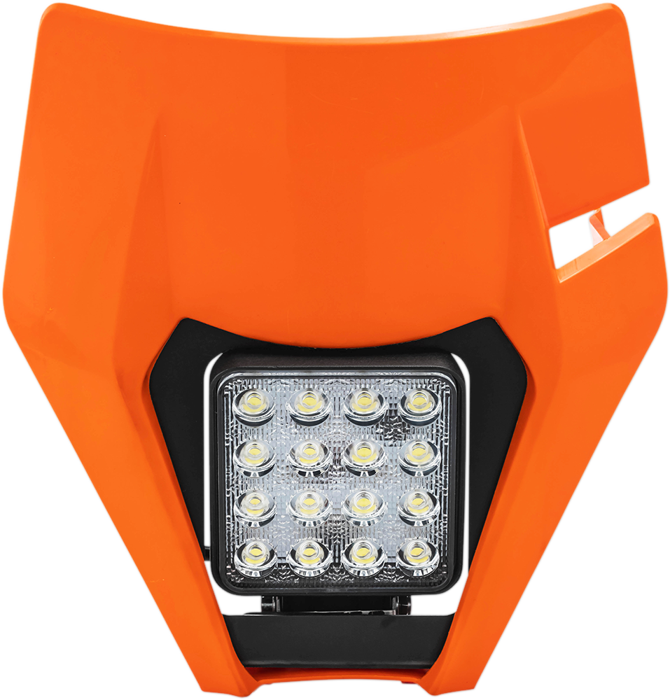 Headlight - VSL - Orange - KTM - Lutzka's Garage