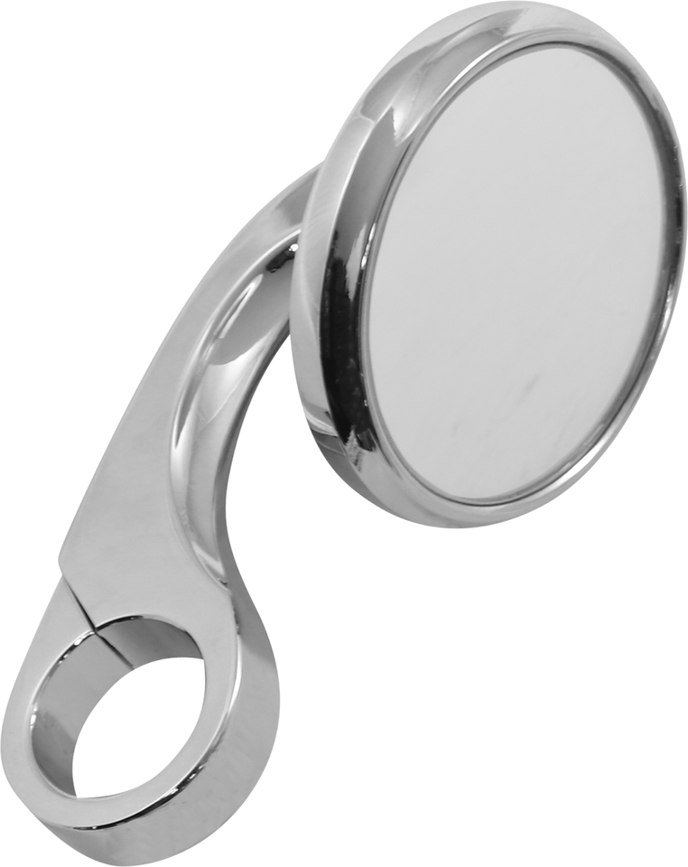 Shooter Mirror - 1" - Chrome - Lutzka's Garage