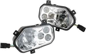 LED Headlight - RZR800/900 - Clear - Lutzka's Garage