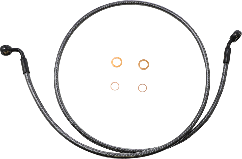 Brake Line - Front - 35°/90° - 50" - KARBONFIBR