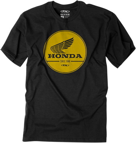 Honda Gold Label T-Shirt - Black - Medium - Lutzka's Garage