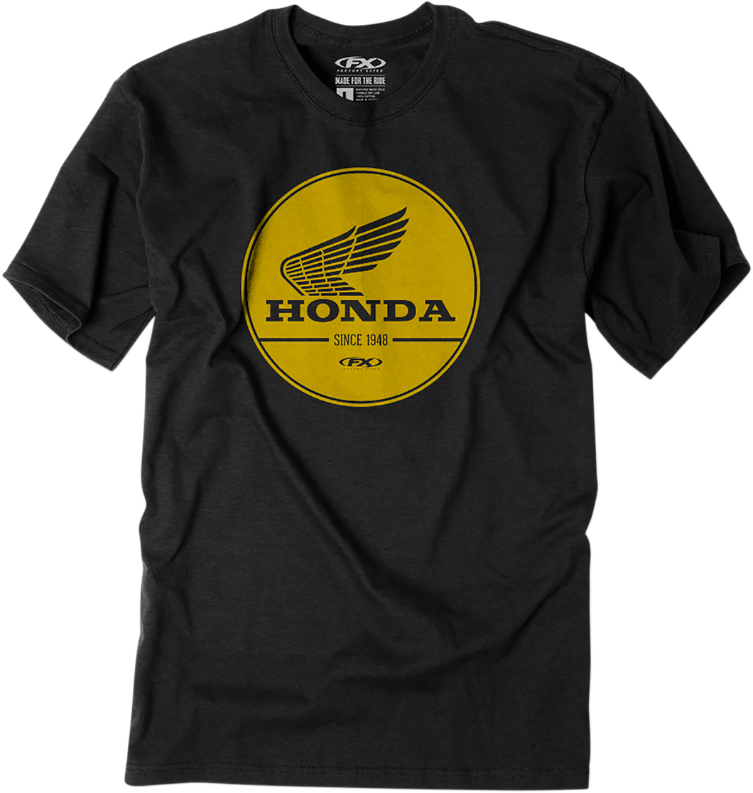 Honda Gold Label T-Shirt - Black - Medium - Lutzka's Garage