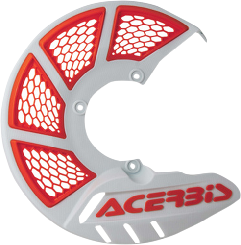 X-Brake Disc Cover - White/ 16 Orange