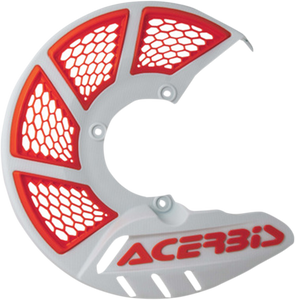 X-Brake Disc Cover - White/ 16 Orange