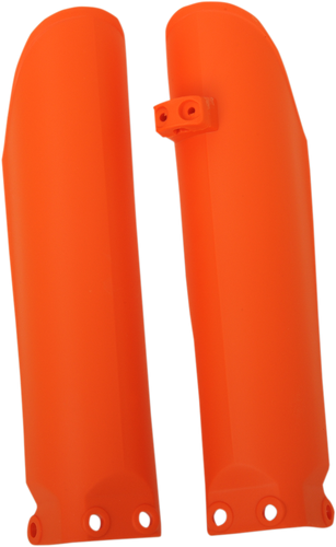 Lower Fork Covers for Inverted Forks - 16 Orange