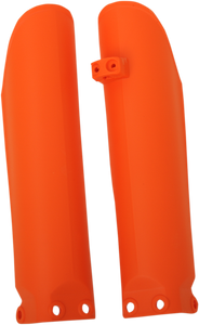 Lower Fork Covers for Inverted Forks - 16 Orange