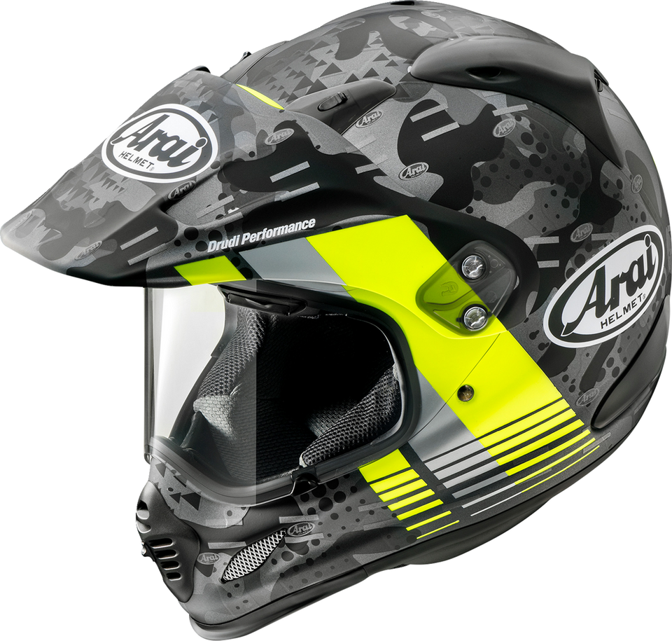 XD-4 Helmet - Cover - Fluorescent Yellow Frost - XS - Lutzka's Garage