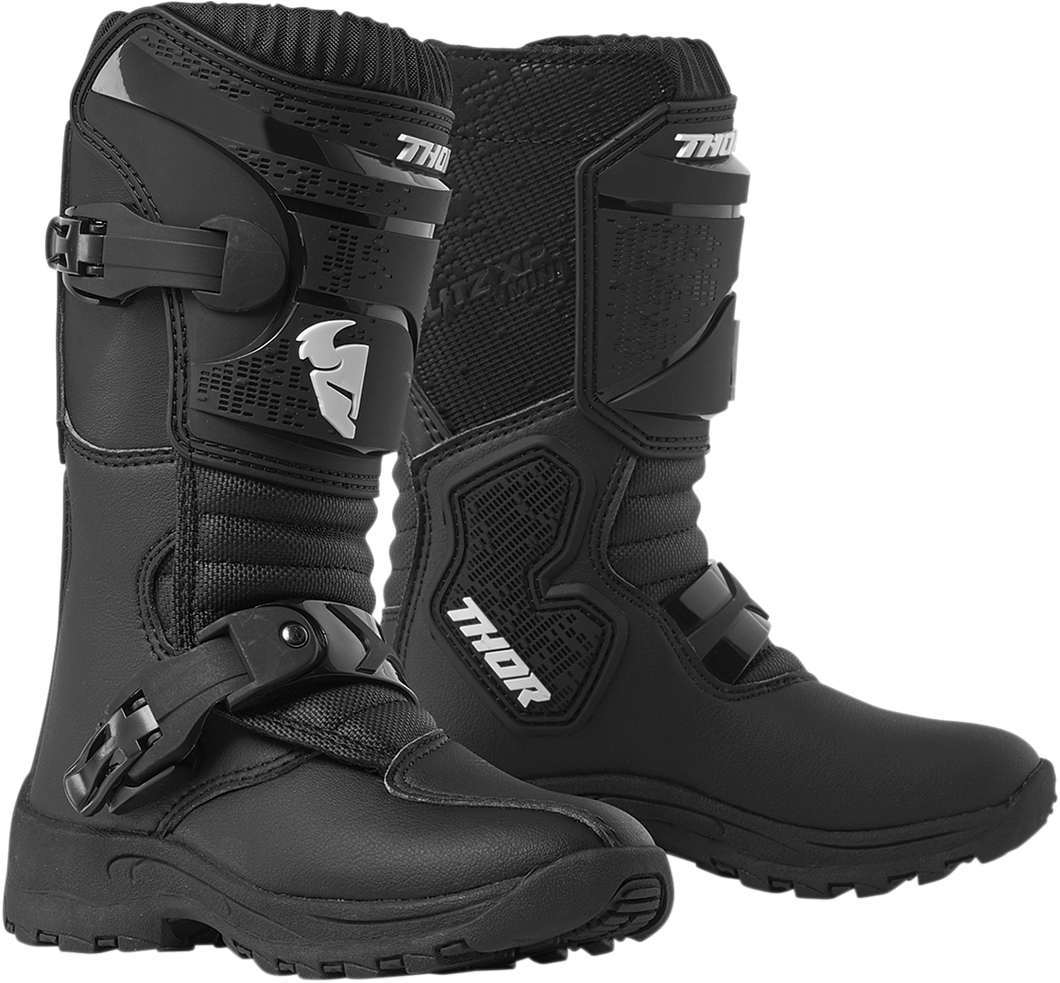 Mini Blitz XP Boots - Black - Size 10 - Lutzka's Garage