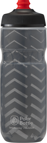 Breakaway® Insulated Bottle - Bolt - Charcoal/Silver - 20 oz.