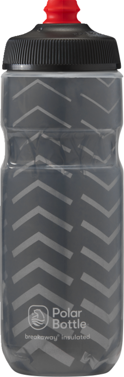 Breakaway® Insulated Bottle - Bolt - Charcoal/Silver - 20 oz.