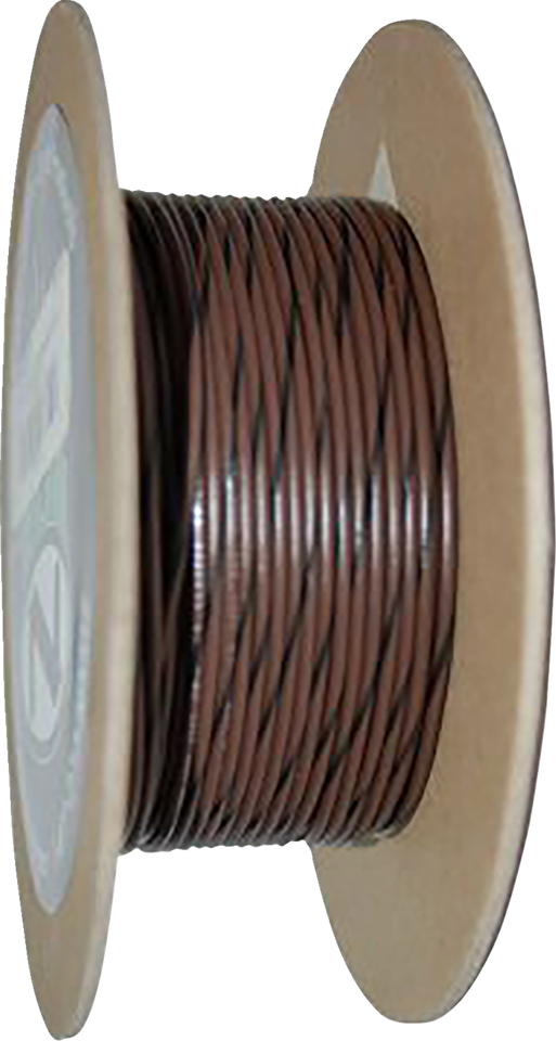 100 Wire Spool - 20 Gauge - Brown/Black - Lutzka's Garage