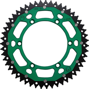 Dual Sprocket - Green - 51 Tooth - Lutzka's Garage