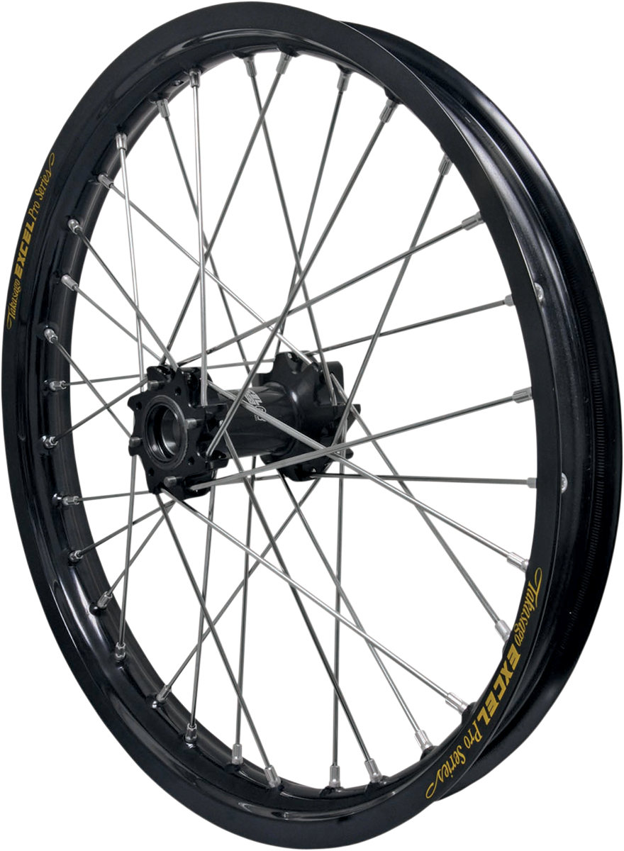 Wheel Assembly - Pro Series - 32 Spoke - Front - Black Hub/Rim - 21x1.6