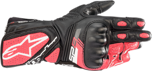 Stella SP-8 V3 Gloves - Black/White/Diva Pink - XS - Lutzka's Garage