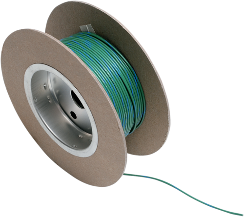 100 Wire Spool - 18 Gauge - Green/Blue
