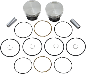 Tracker™ Series Piston Kit - 3.498"- 1340 cc 80 Cubic Inch - Standard - Evolution