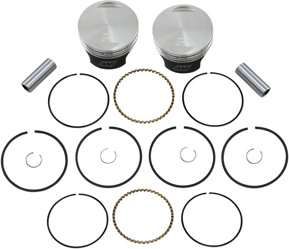 Tracker™ Series Piston Kit - 3.498"- 1340 cc 80 Cubic Inch - Standard - Evolution