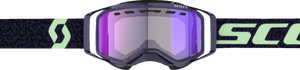 Prospect Snow Cross Goggle - Dark Purple/Mint - Light Sensitive Blue Chrome