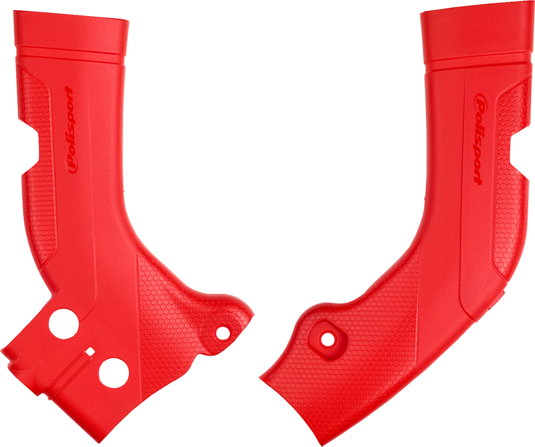 Frame Guards - Red - CRF 450R/450RX - Lutzka's Garage