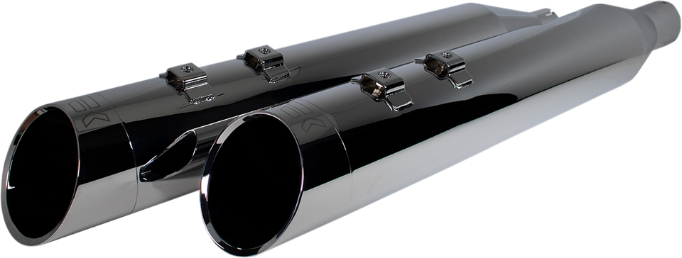 4-1/2" HP-Plus® Slip-On Mufflers - Chrome Edge