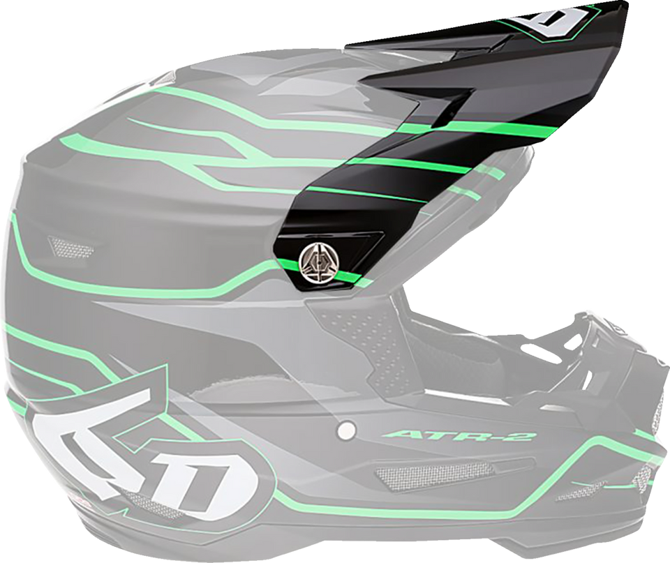 ATR-2 Visor - Phase - Black Green