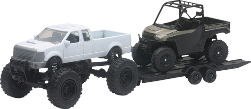 Pick Up w/ Polaris Ranger XP1000 EPS - Black/White/Red - Lutzka's Garage