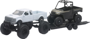 Pick Up w/ Polaris Ranger XP1000 EPS - Black/White/Red - Lutzka's Garage