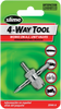 Tire Valve Tool - 4-Way