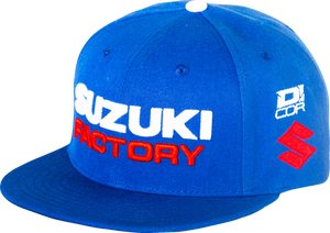 Suzuki Factory Hat - Blue - Lutzka's Garage