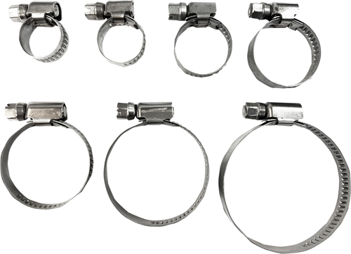 Embossed Hose Clamp - 8-12 mm